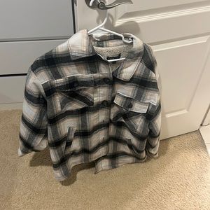 Love Tree Flannel Sherpa.